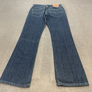 Levis 527 Jeans Mens Size 31x32 Blue Bootcut Denim Western Rockabilly Cowboy